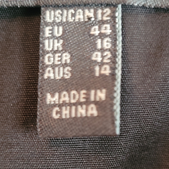 Stunning Adrianna Papell Dress Size 12 Like New - Picture 7 of 12